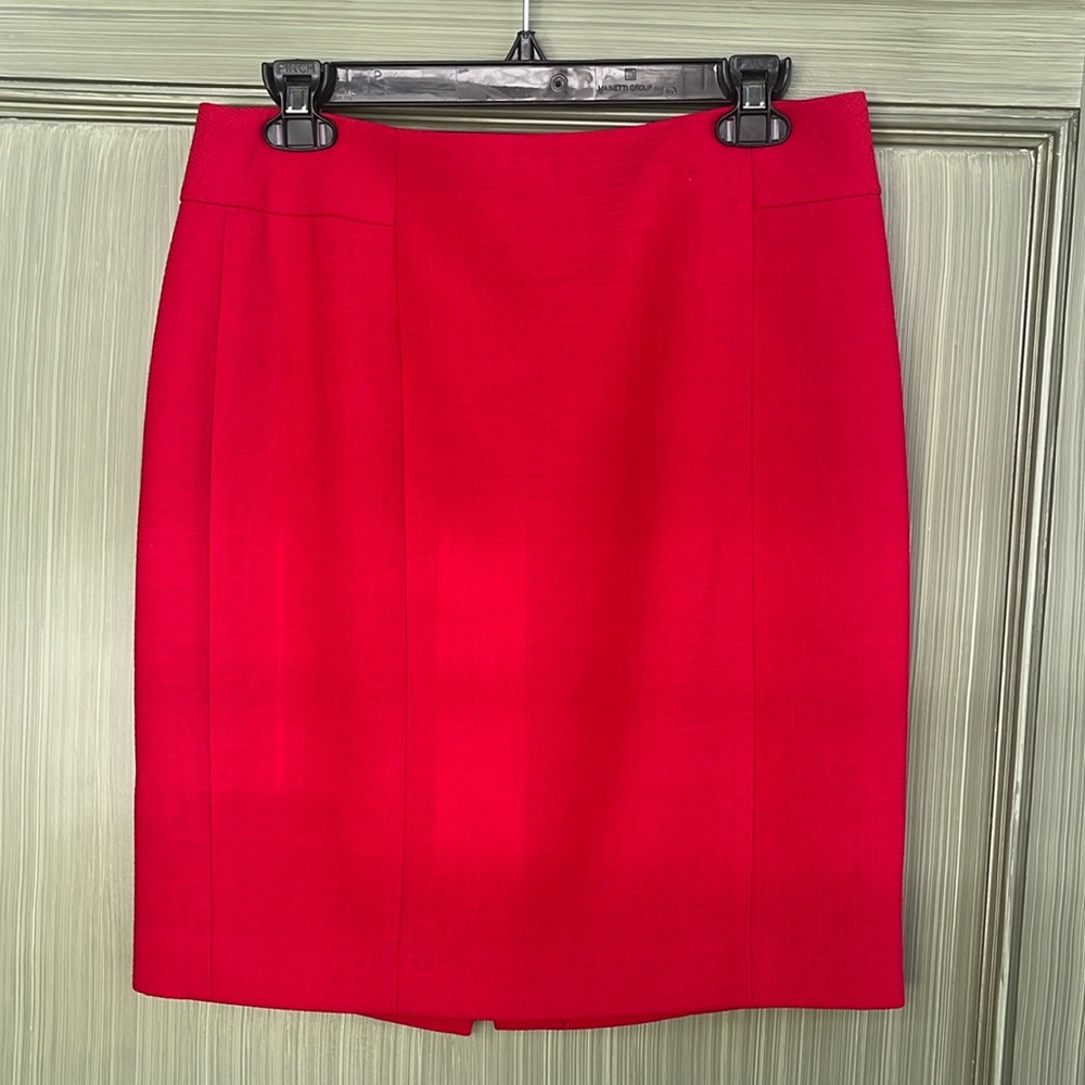 Red Ann Taylor Skirt
